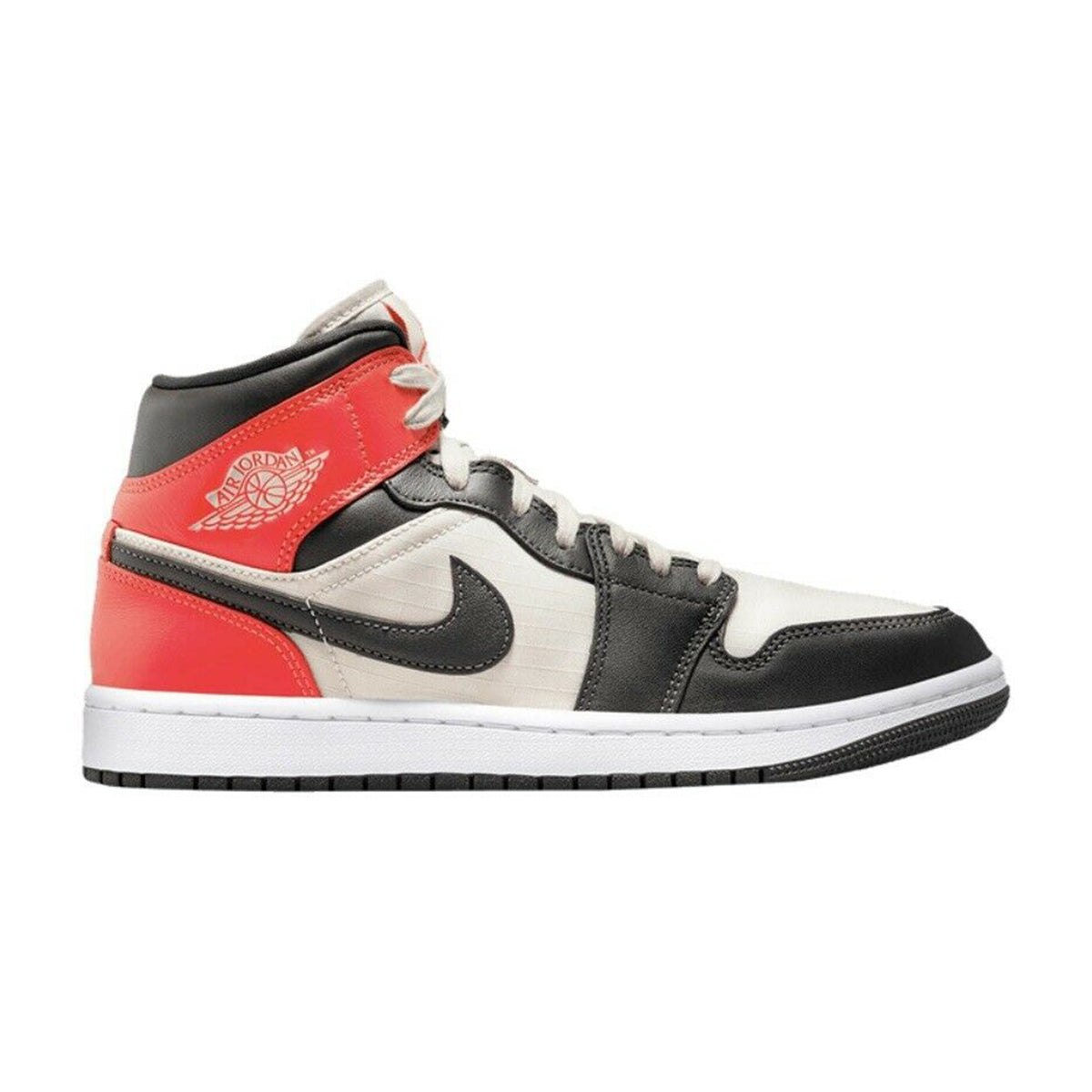 Jordan 1 Mid Newsprint Light Orewood Brown (W) - 8.5 M / 10 W