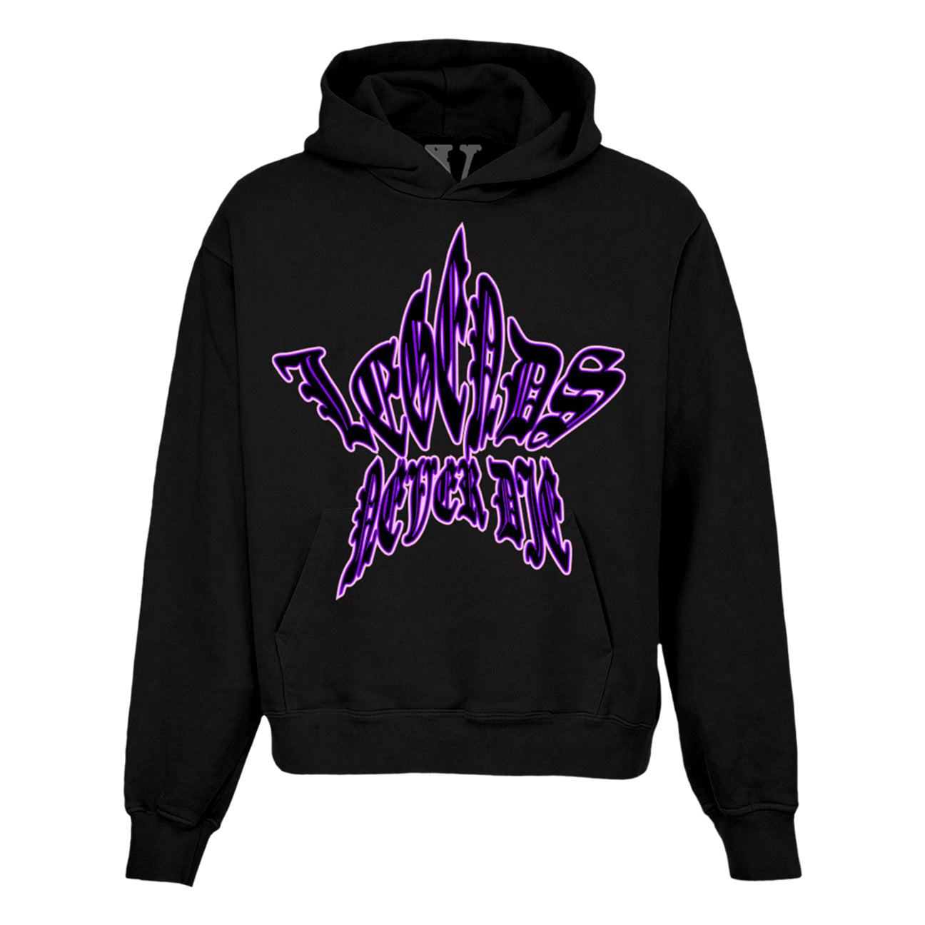 Juice Wrld X Vlone Legend Black Extra Large Hoodie