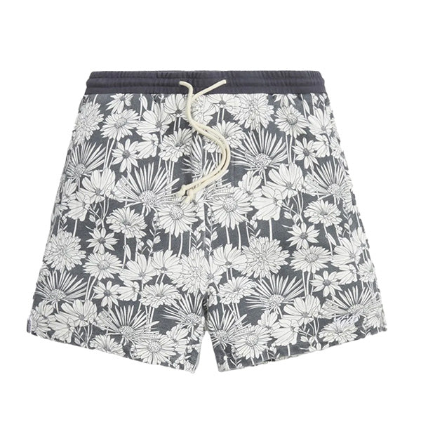 Kith Aster Floral Active Black Medium Shorts