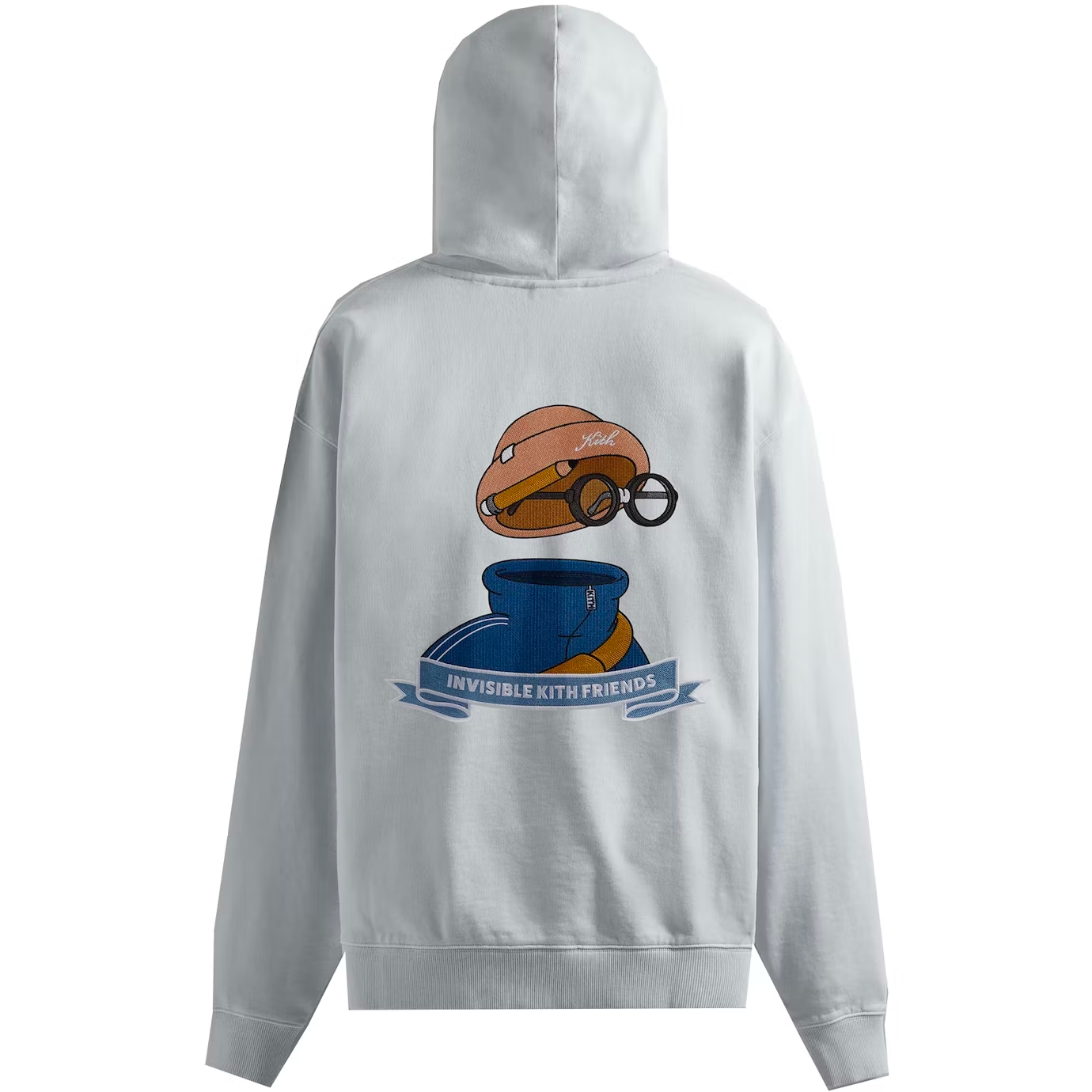 Kith Invisible Friends White Large Hoodie