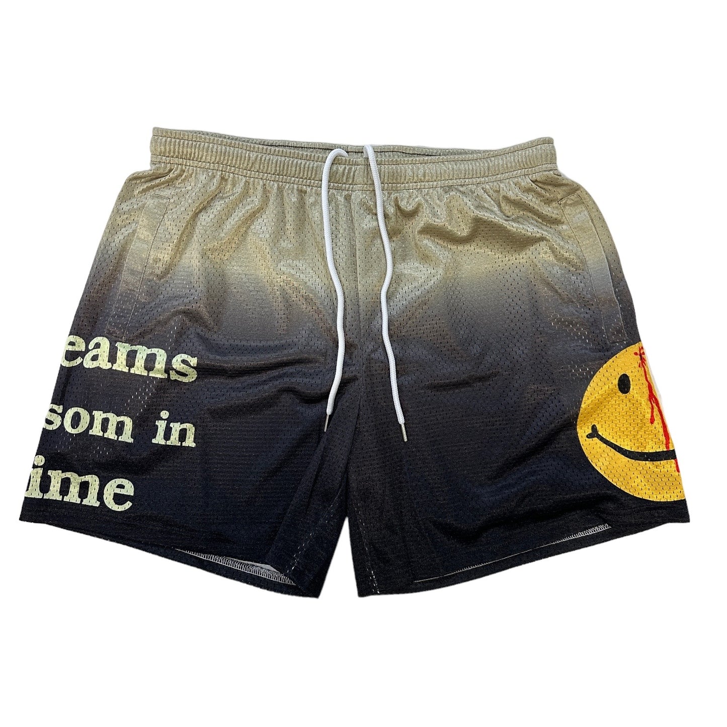 Never In Fashion Smiley Shorts