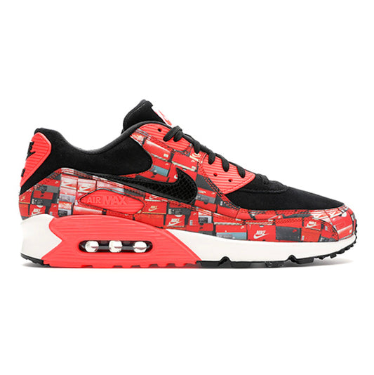 Nike Air Max 90 Atmos We Love Nike Bright Crimson - 4 M / 5.5 W / 4 Y