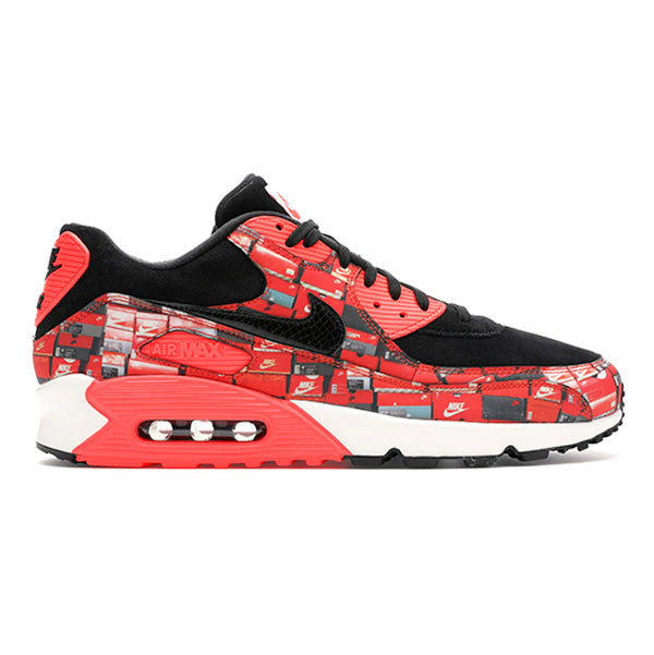 Nike Air Max 90 Atmos We Love Nike Bright Crimson - 4 M / 5.5 W / 4 Y