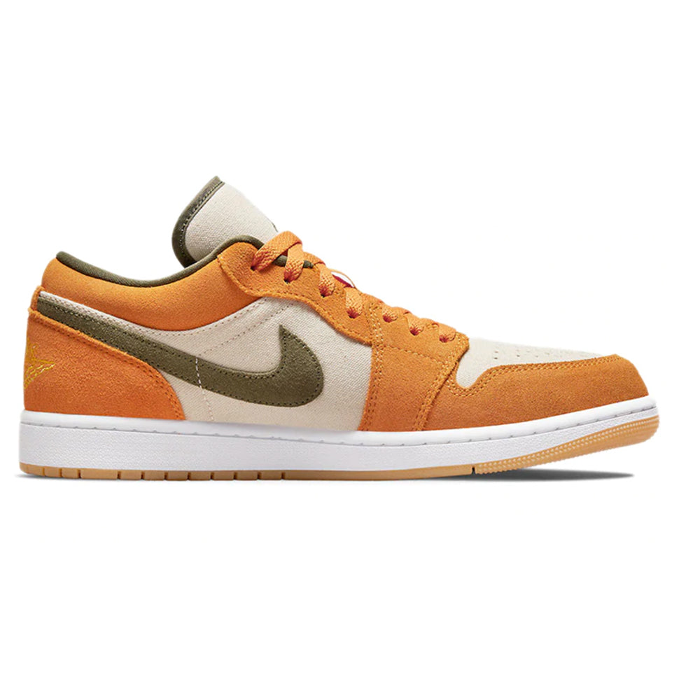 Nike Jordan 1 Low Orange Olive - 11 M / 12.5 W