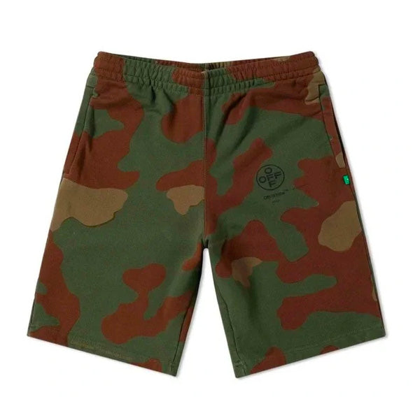 Off-White Stencil Camo Medium Shorts