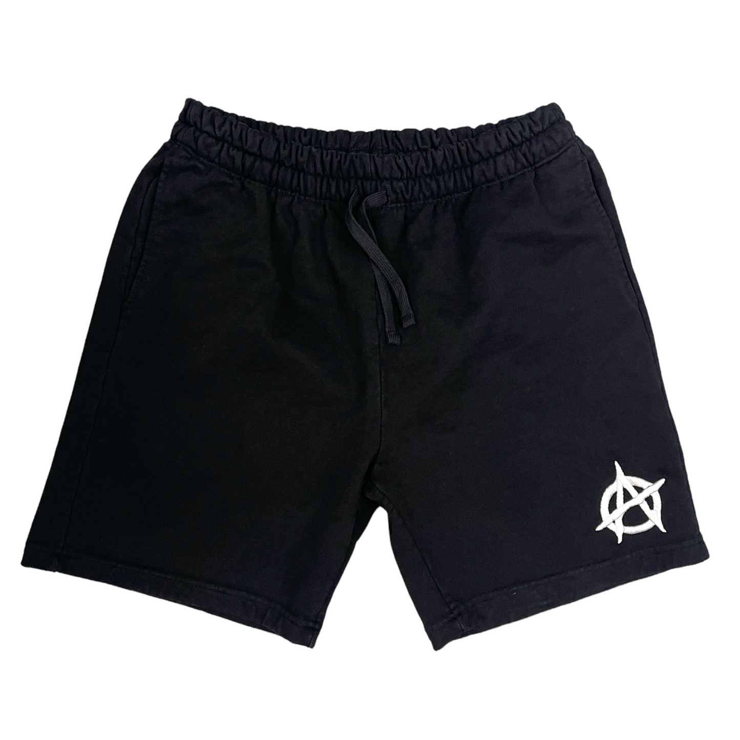 WyCo Vintage Anarchy Black White Small Shorts