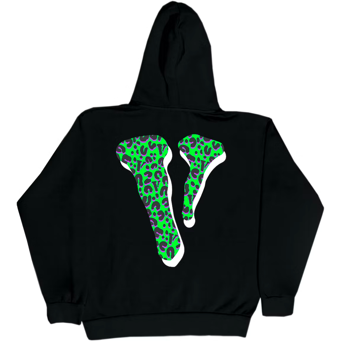 Rodman x Vlone Cheetah Black XXL Hoodie