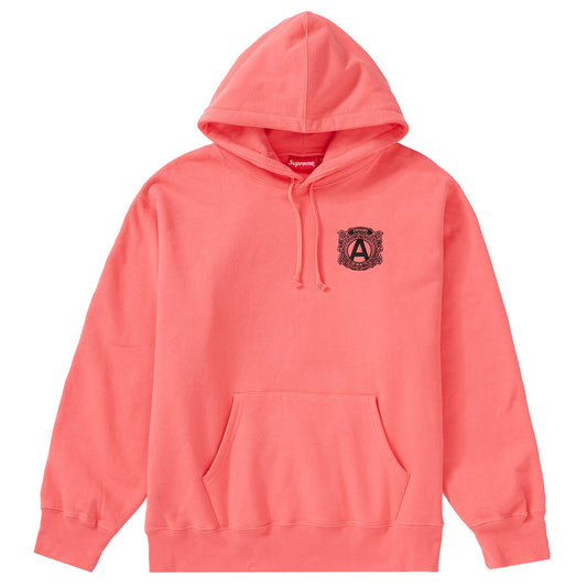 Supreme Anti Bright Coral Medium Hoodie