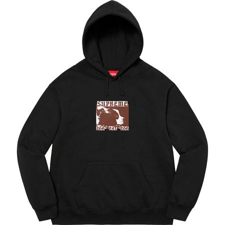Supreme Dog Eat Dog Black Large Hoodie