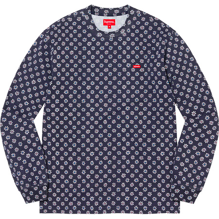 Supreme Small Box Flowers Longsleeve Tee WyCo Vintage Broadway
