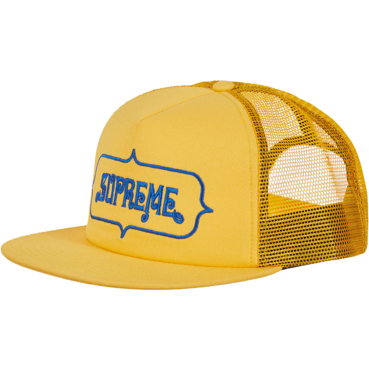 Supreme Highest Mesh Yellow Back 5-Panel – WyCo Vintage Broadway