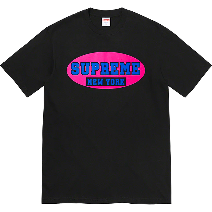 Supreme New York Black Small Tee