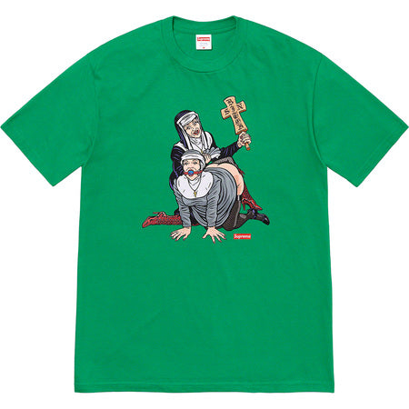 Supreme Nuns Green Medium Tee