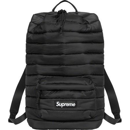 Supreme Puffer Black Backpack