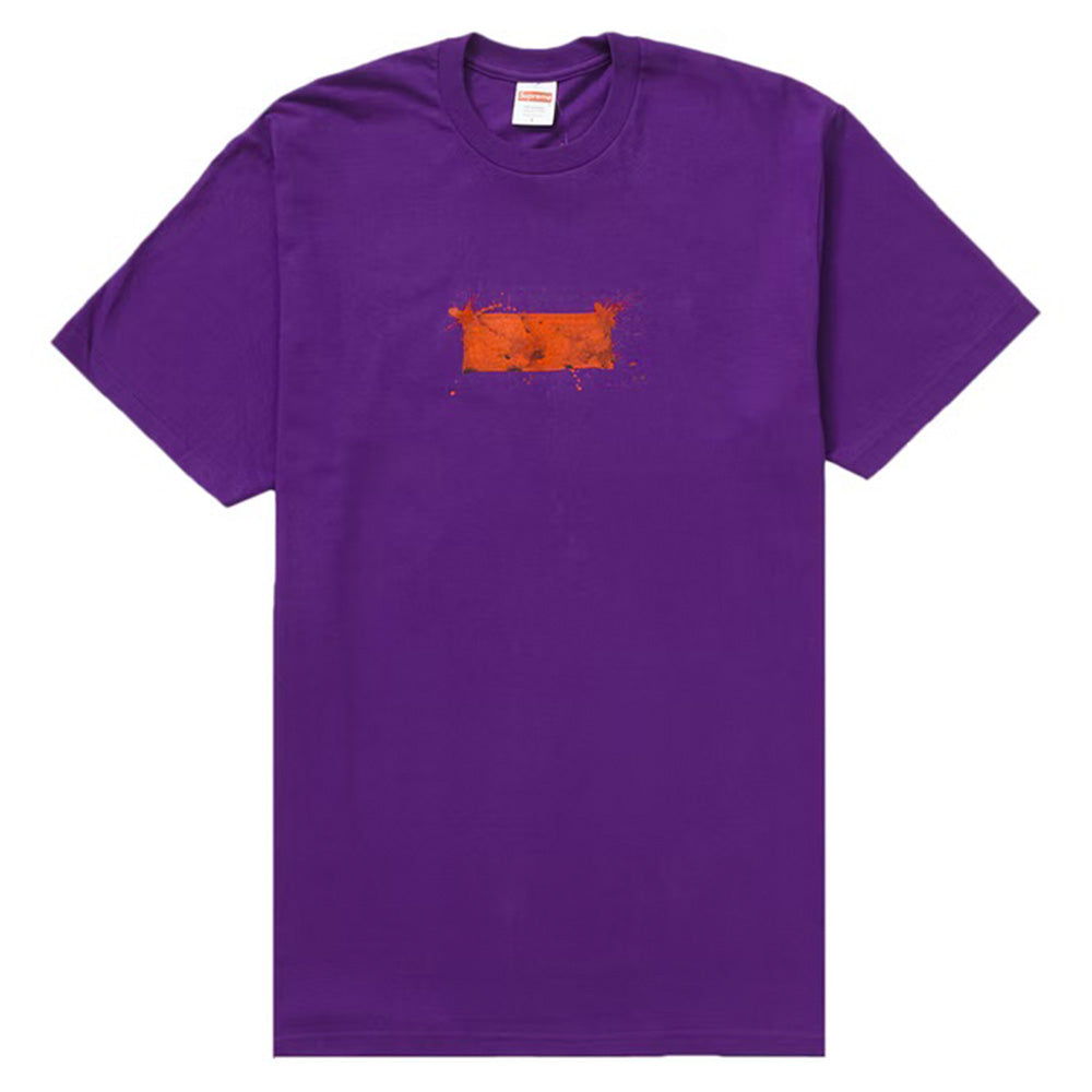 Supreme Ralph Steadman Box Logo Purple Small Tee