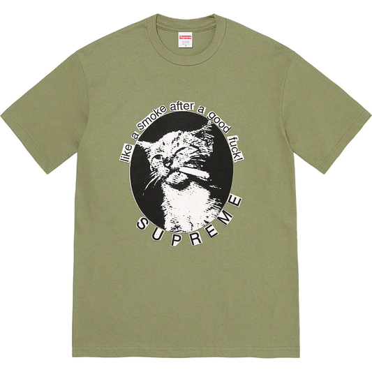 Supreme Smoke Light Olive Medium Tee