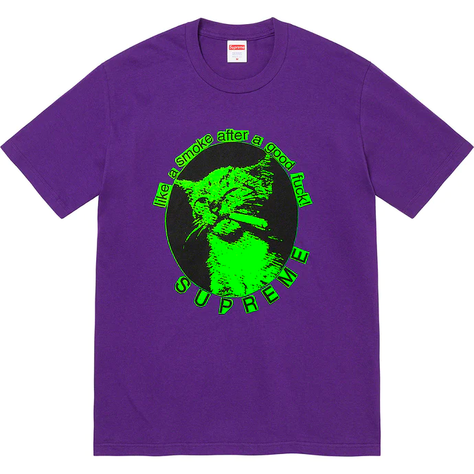 Supreme Smoke Purple Medium Tee