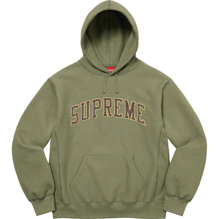 Supreme Stars Arc Light Olive XXL Hoodie