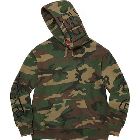 Brown supreme hoodie xxl