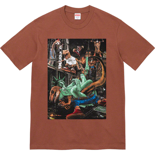 Supreme T-Rex Brown Large Tee