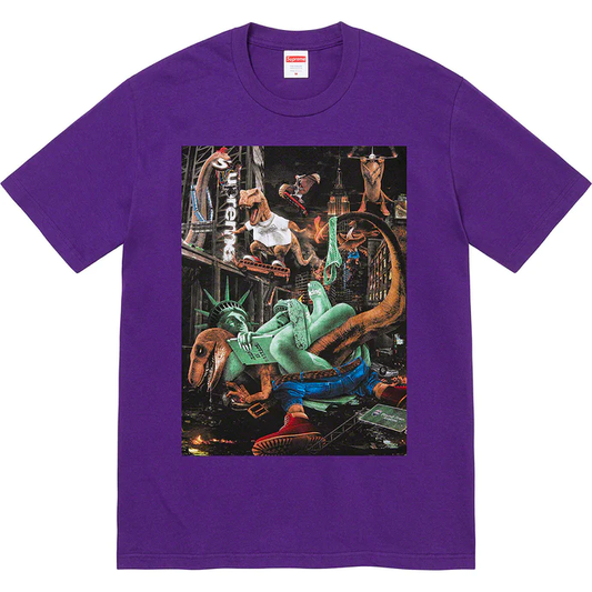 Supreme T-Rex Purple Large Tee