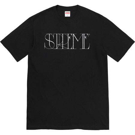 Supreme Trademark Black Extra Large Tee