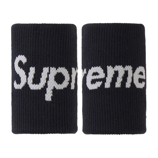 Supreme Nike NBA Black Wristbands