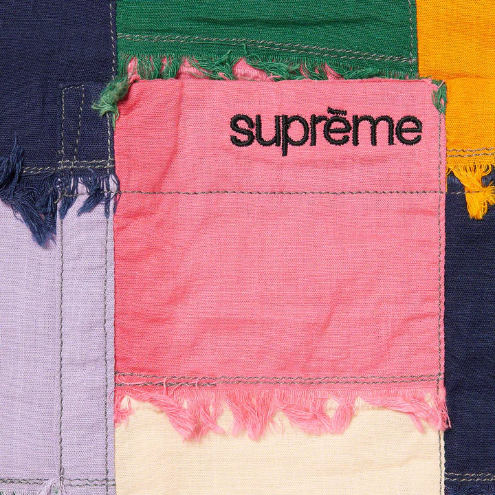 Supreme Patchwork Multicolor S/S Shirt