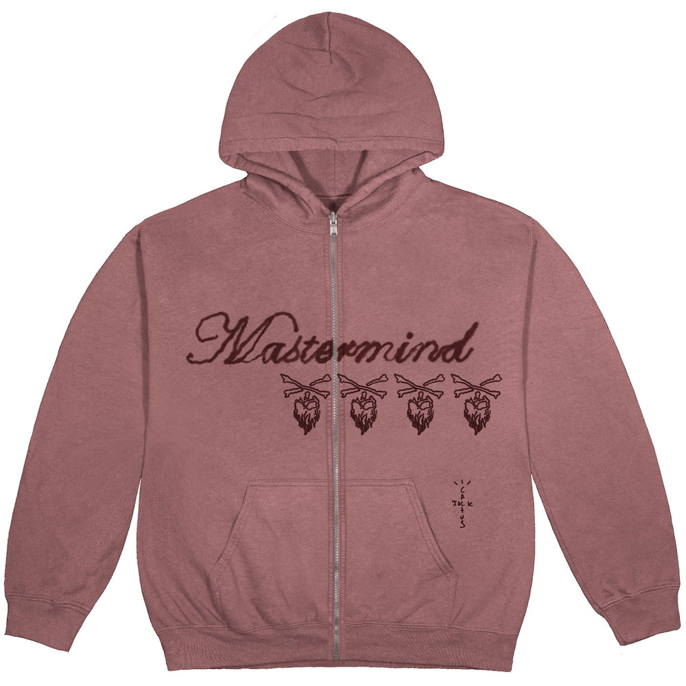 Travis Scott Cactus Jack For Mastermind Skull Medium Zip Up Hoodie