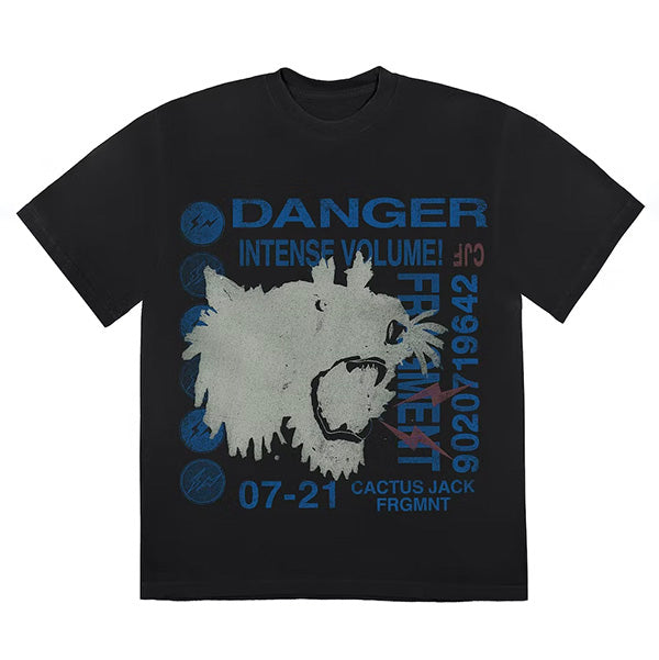 fragment cactus jack Travis Scott Cactus Jack Fragment Danger Tee – WyCo Vintage Broadway