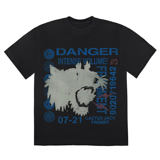 Travis Scott Cactus Jack Fragment Danger Small Tee