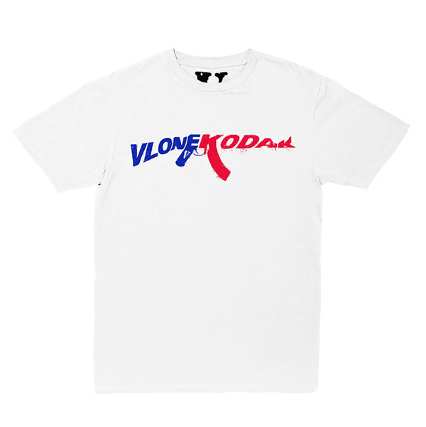 Vlone Kodak Black 47 White Large Tee