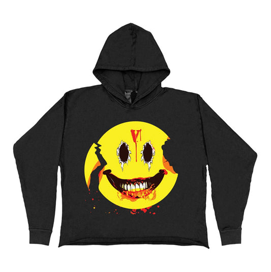Vlone Laugh Now Cry Later Black Medium Hoodie