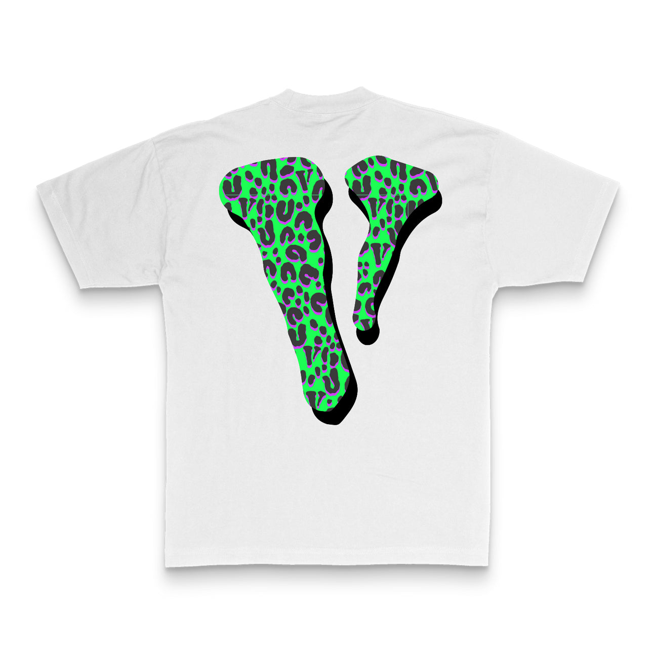 Rodman x Vlone Cheetah White Small Tee