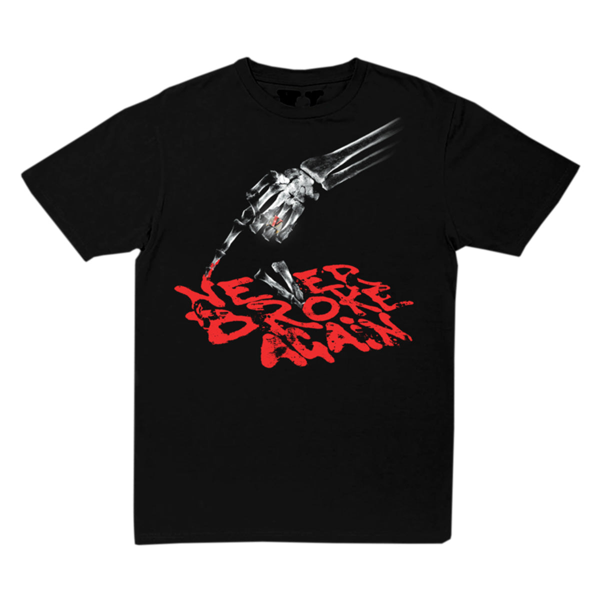 Vlone X NBA YoungBoy Bones Black Medium Tee