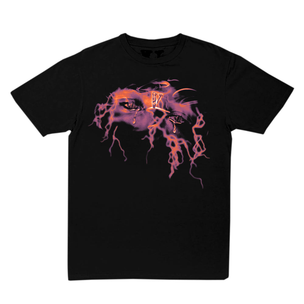 Vlone X NBA YoungBoy Eyes Black Small Tee