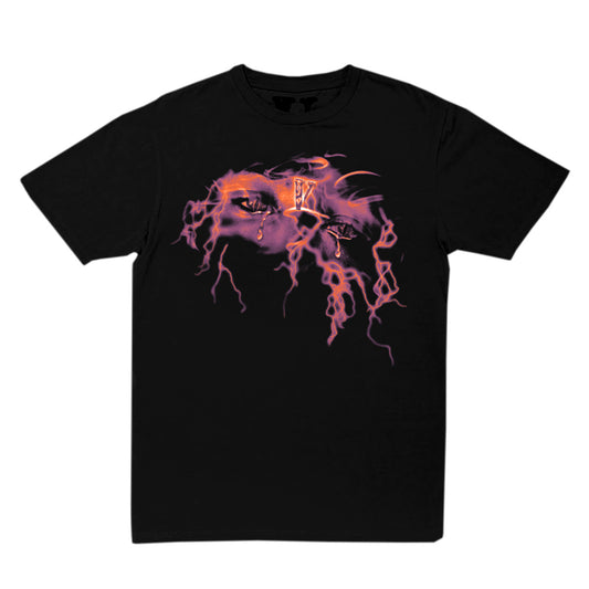 Vlone X NBA YoungBoy Eyes Black Small Tee