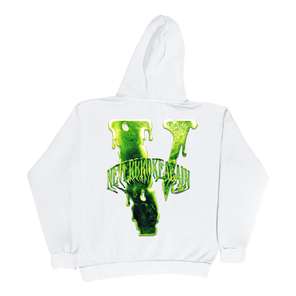 Vlone X NBA YoungBoy Slime White Medium Hoodie