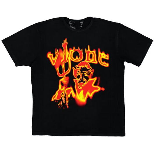 Vlone Devil Spit Black Tee
