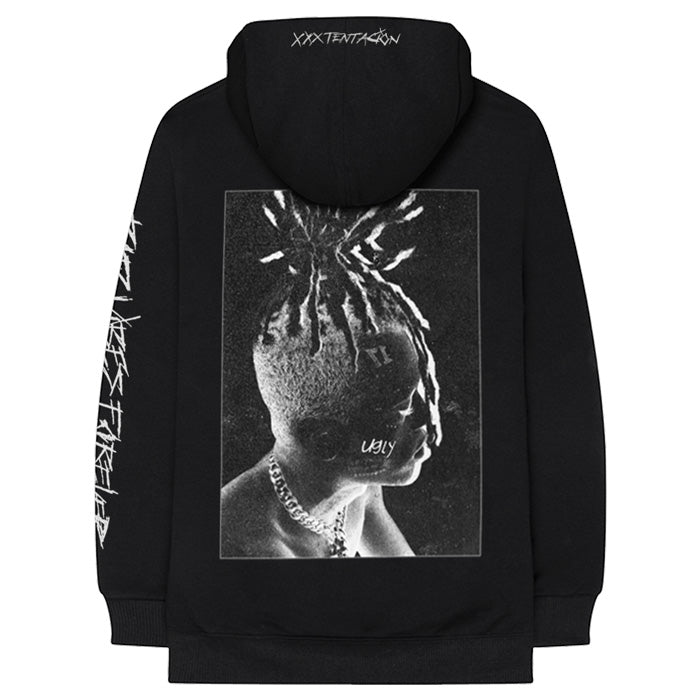 XXX Tentacion It's All Fading To Black Black Large Hoodie