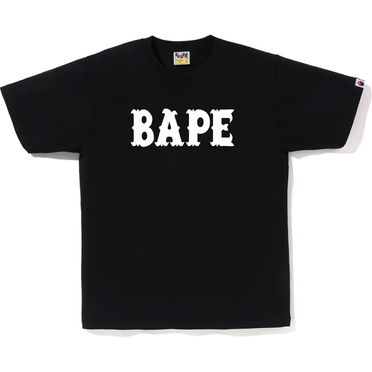 A Bathing Ape Bape Black Tee