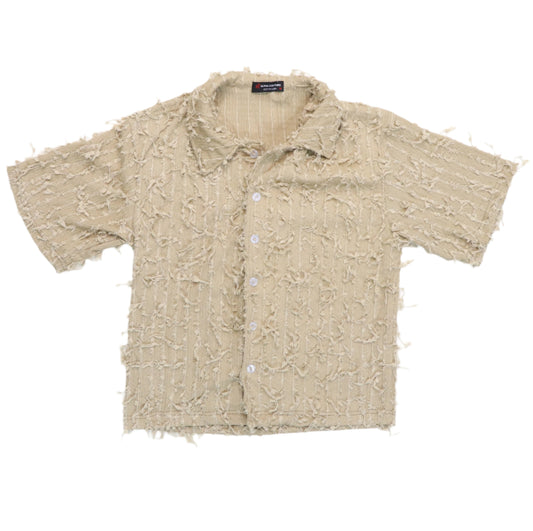 AG Ventura Distress Brown Shirt