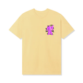 Anti Social Social Club Connect The Dots Daffodil Yellow Tee