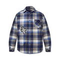 Anti Social Social Club Crown Blue Flannel Shirt