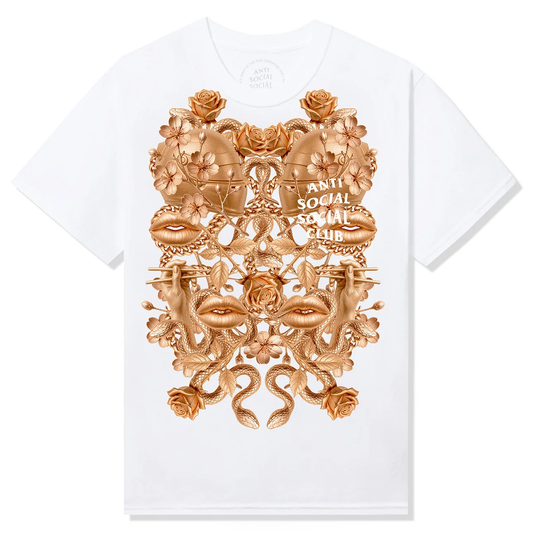 Anti Social Social Club Golden White Tee