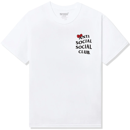 Anti Social Social Club x Hello Kitty HK Faces Tee White