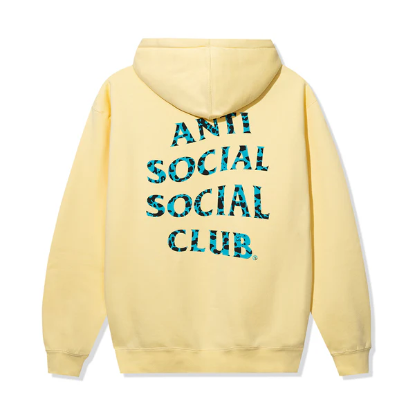 Anti Social Social Club Mind Games Light Yellow Hoodie