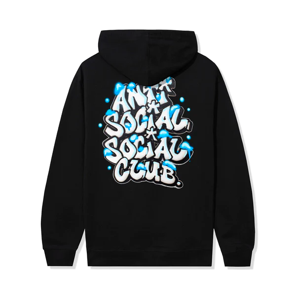 Anti Social Social Club Powder Black Hoodie WyCo Vintage Kansas City s Premier Destination for Streetwear Sneakers and Vintage Tees WyCo Vintage Broadway