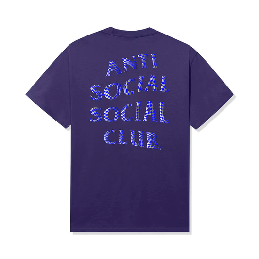 Anti Social Social Club System Purple Tee