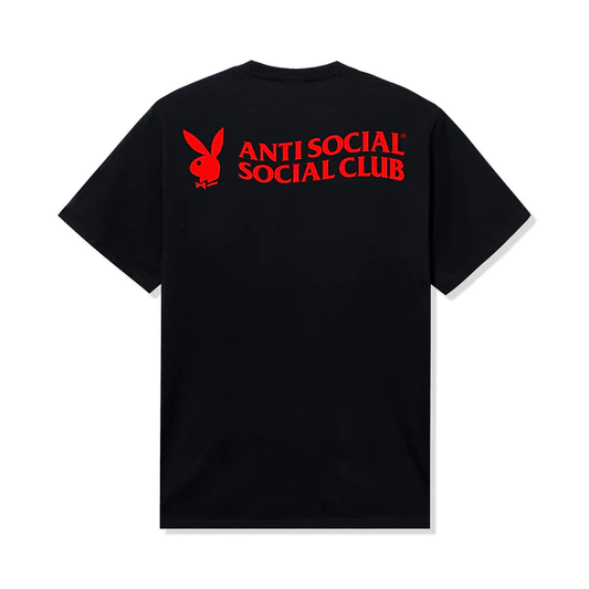 Anti Social Social Club x Playboy Of The Year Black Tee